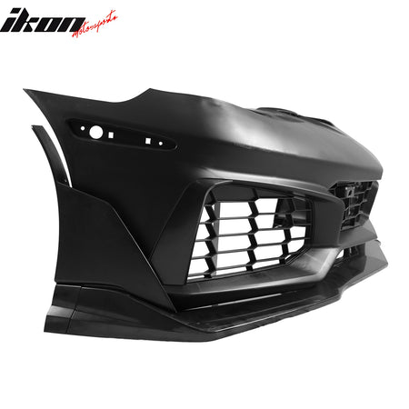 Fits 06-13 Corvette C6 Front Bumper Cover C7 ZR1 Style Conversion Replacement