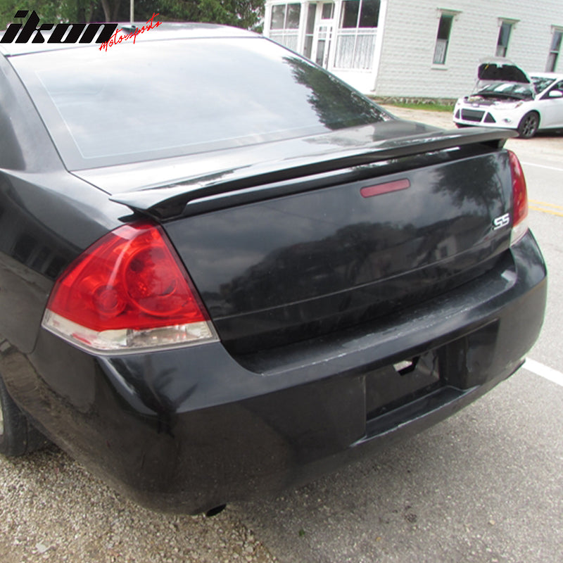 Chevy Ii Rear Spoiler Rear Spoiler Wing for 2006-2013 Chevy Impala – Ikon Motorsports
