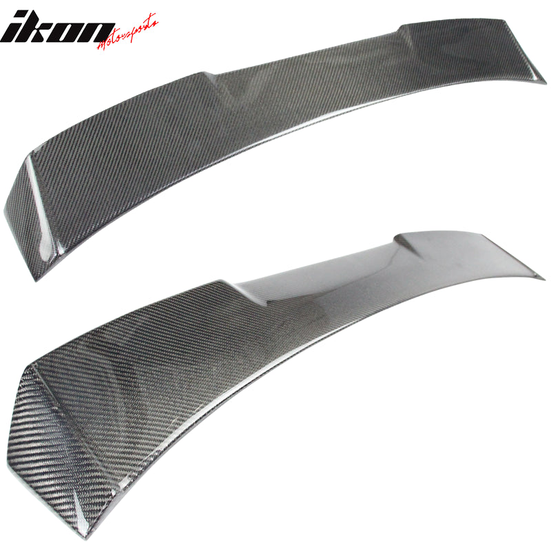 Fits 06-13 Lexus IS250 IS350 IS F Sedan V Style Roof Spoiler Matte Carbon Fiber
