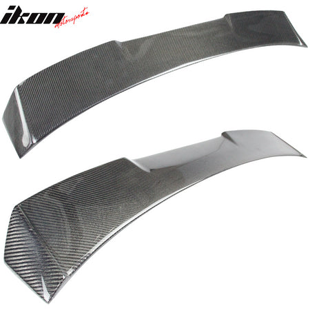 Fits 06-13 Lexus IS250 IS350 IS F Sedan V Style Roof Spoiler Matte Carbon Fiber