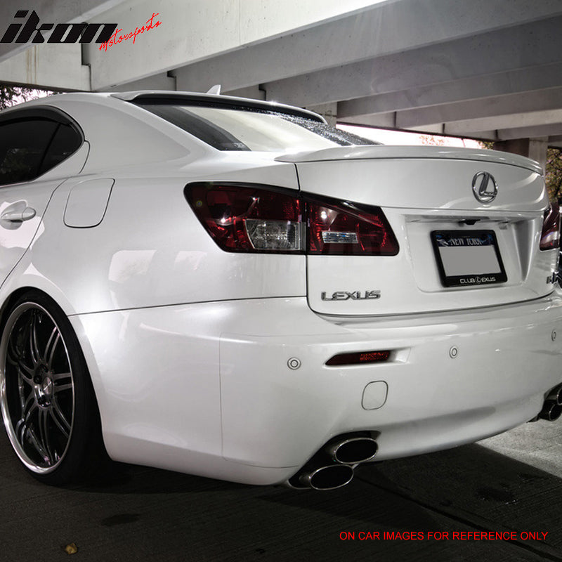 Fits 06-13 Lexus IS250 IS350 OE Style Roof Spoiler Painted #077
