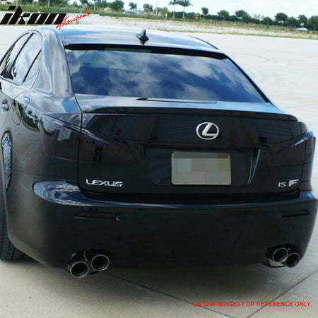 Fits 06-13 Lexus IS250 IS350 OE Style Roof Spoiler Painted Dark Gray Mica #1G0