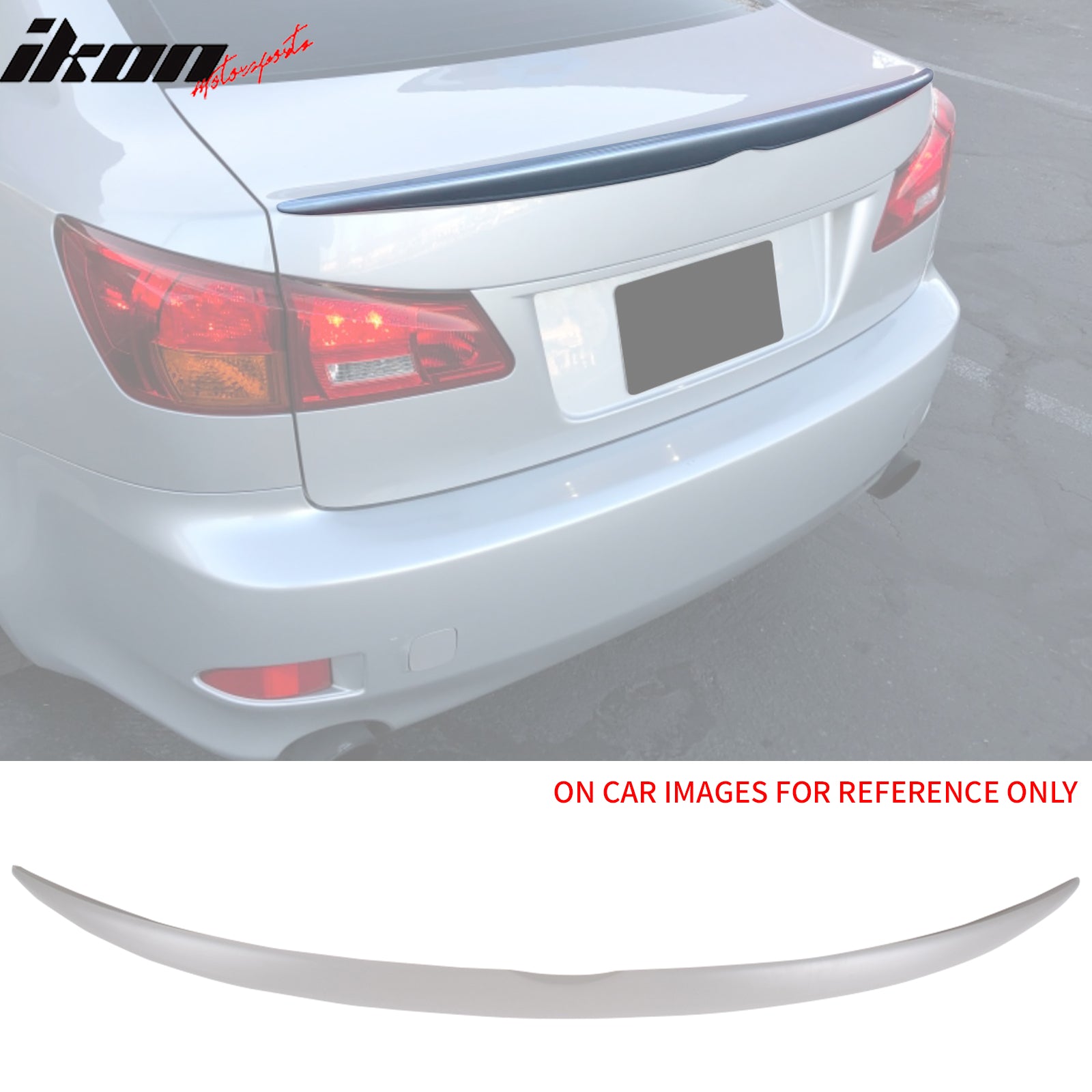 Fits 06-13 Lexus IS250 2nd Sedan OE Style Rear Trunk Spoiler Wing