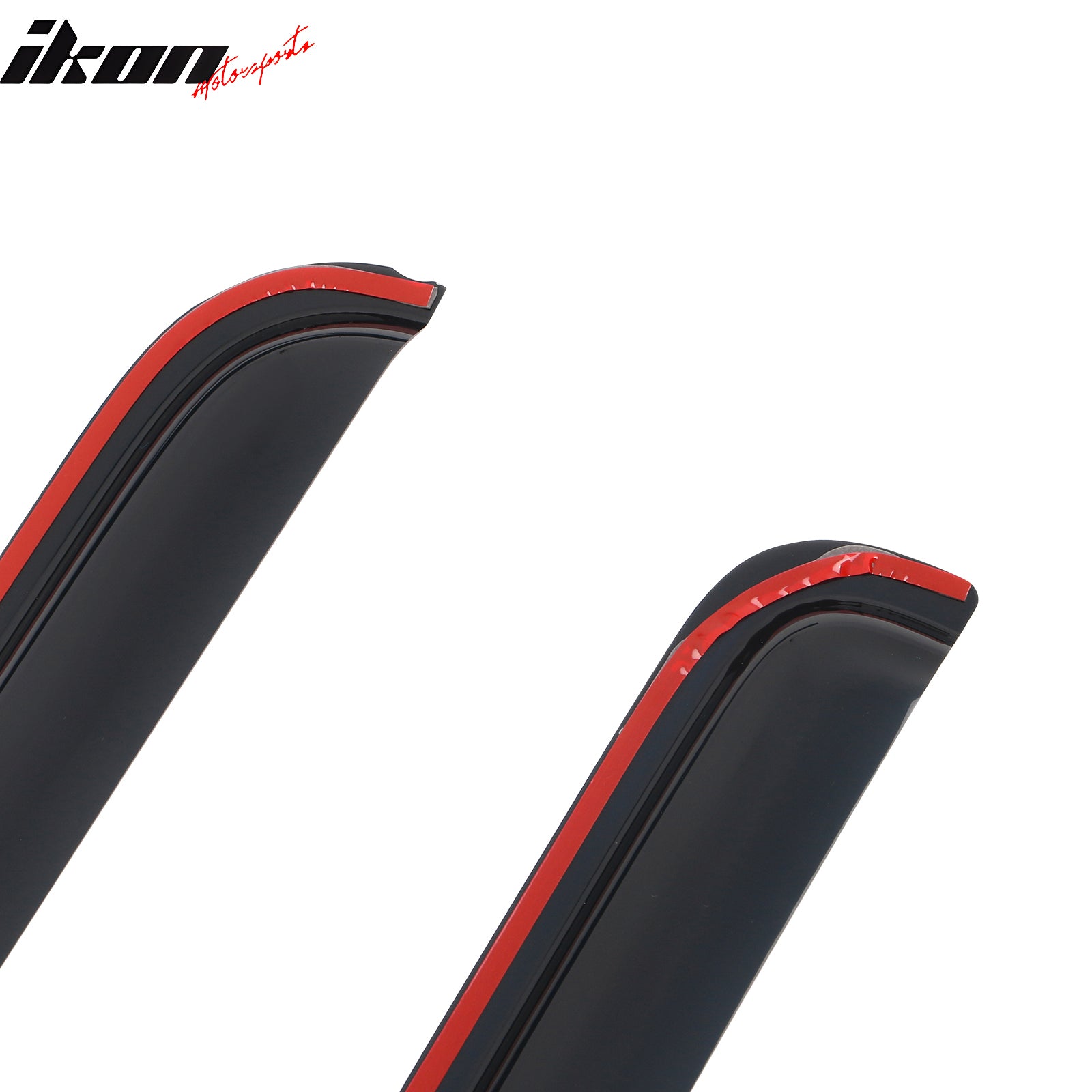 Fits 06-14 Honda Ridgeline Window Visors In Channel Deflectors Vent Guard 4PCS