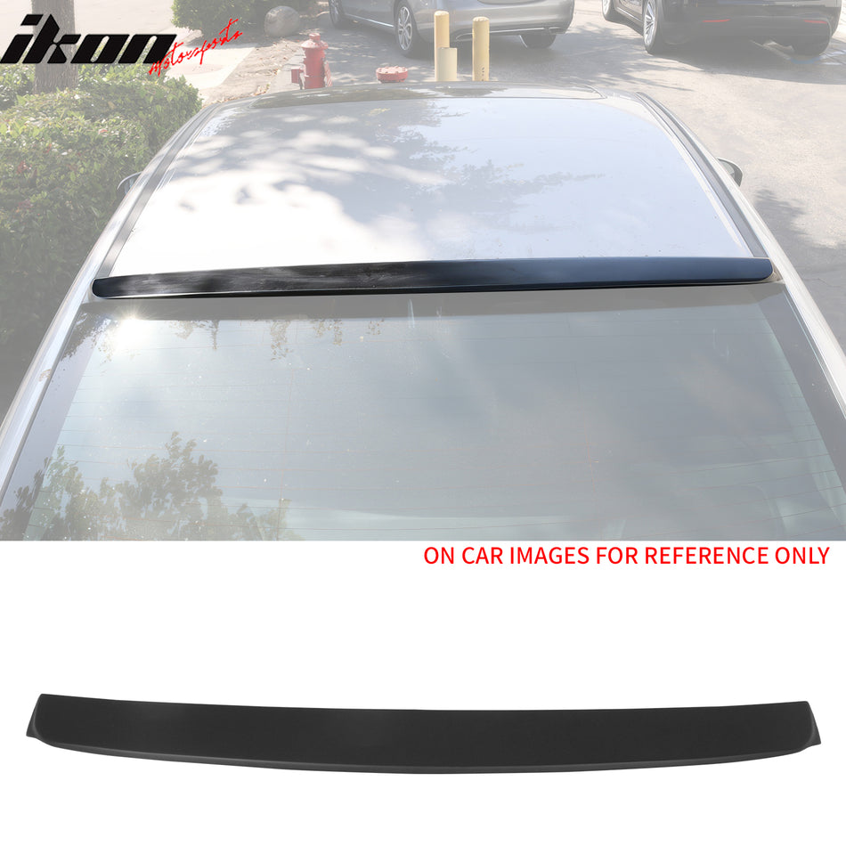 2006-2015 Honda Civic Sedan JDM Style Matte Black Roof Spoiler Lip ABS
