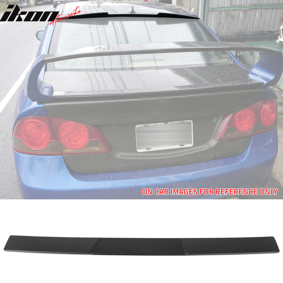 2006-2015 Honda Civic Sedan V Style ABS Rear Roof Spoiler Wing