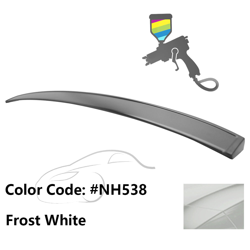 2006 - 2015 Honda Civic Sedan IKON Style Roof Spoiler PPPainted NH538 Frost WhiteIkon Motorsports