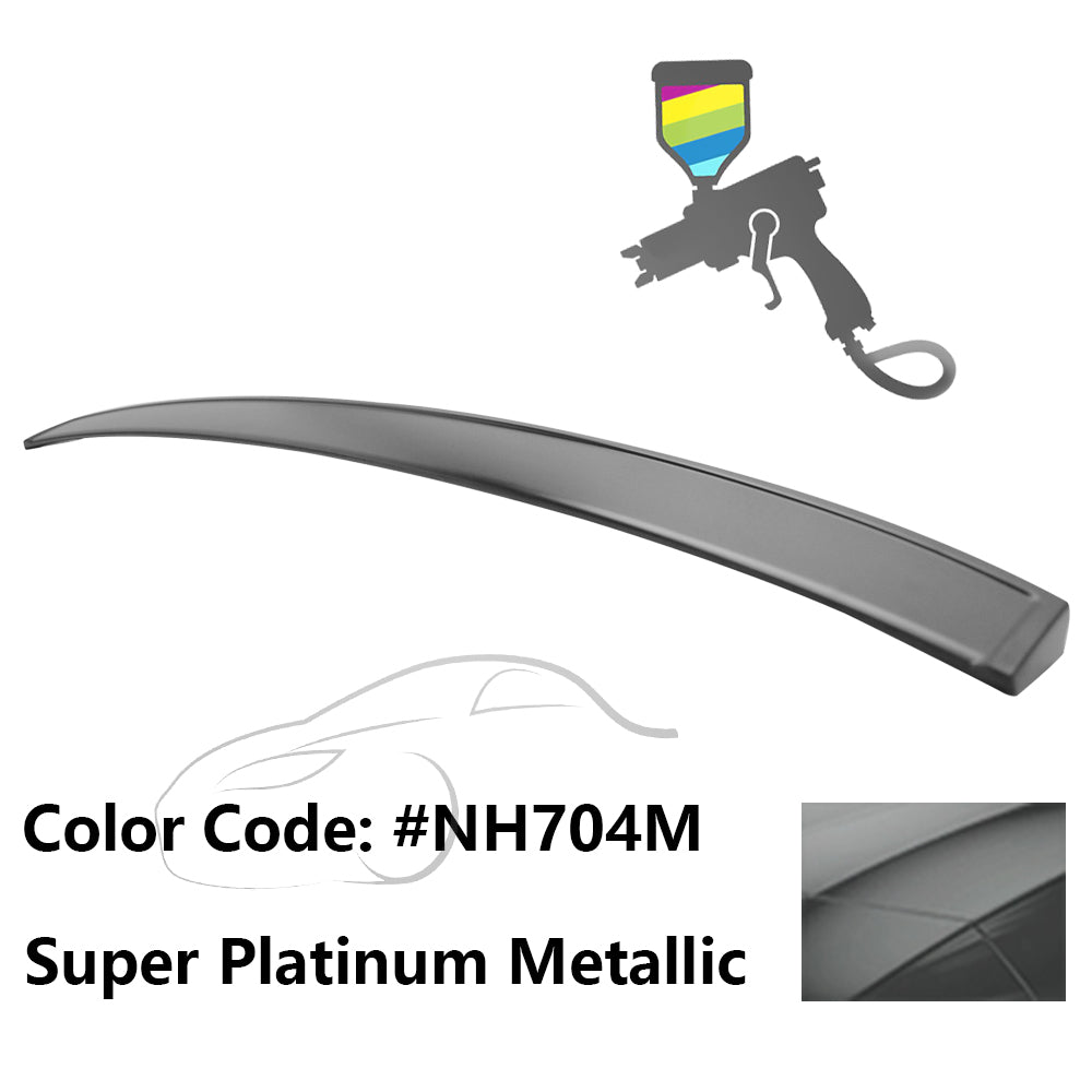 2006 - 2015 Honda Civic Sedan IKON Style Roof Spoiler PPPainted NH704M Super Platinum MetallicIkon Motorsports