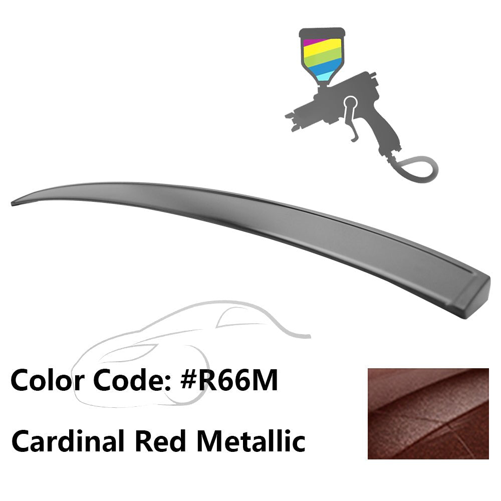 2006 - 2015 Honda Civic Sedan IKON Style Roof Spoiler PPPainted R66M Cardinal Red MetallicIkon Motorsports