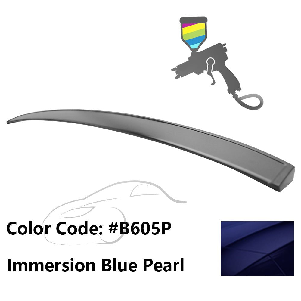 2006 - 2015 Honda Civic Sedan IKON Style Roof Spoiler PPPainted B605P Immersion Blue PearlIkon Motorsports