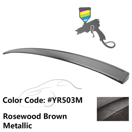 2006 - 2015 Honda Civic Sedan IKON Style Roof Spoiler PPPainted YR503M Rosewood Brown MetallicIkon Motorsports