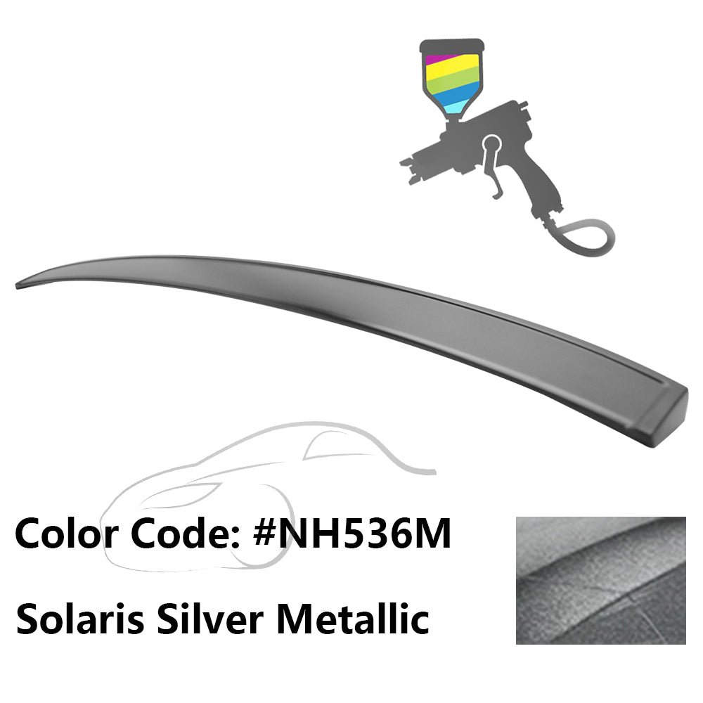 2006 - 2015 Honda Civic Sedan IKON Style Roof Spoiler PPPainted NH536M Solaris Silver MetallicIkon Motorsports