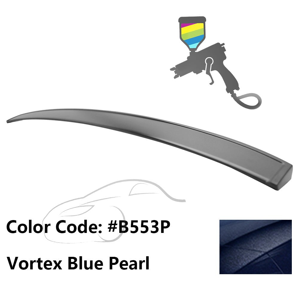 2006 - 2015 Honda Civic Sedan IKON Style Roof Spoiler PPPainted B553P Vortex Blue PearlIkon Motorsports