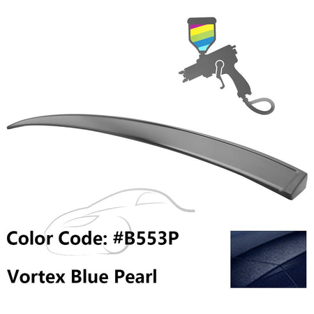 2006 - 2015 Honda Civic Sedan IKON Style Roof Spoiler PPPainted B553P Vortex Blue PearlIkon Motorsports