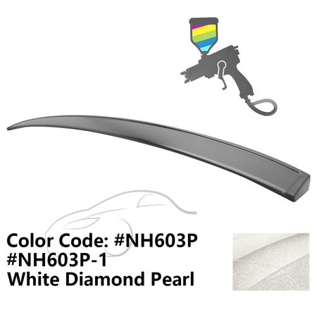 2006 - 2015 Honda Civic Sedan IKON Style Roof Spoiler PPPainted NH603P, NH603P - 1 White Diamond PearlIkon Motorsports