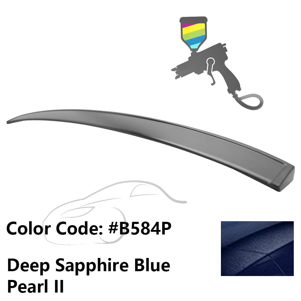2006 - 2015 Honda Civic Sedan IKON Style Roof Spoiler PPPainted B584P Deep Sapphire Blue Pearl IIIkon Motorsports