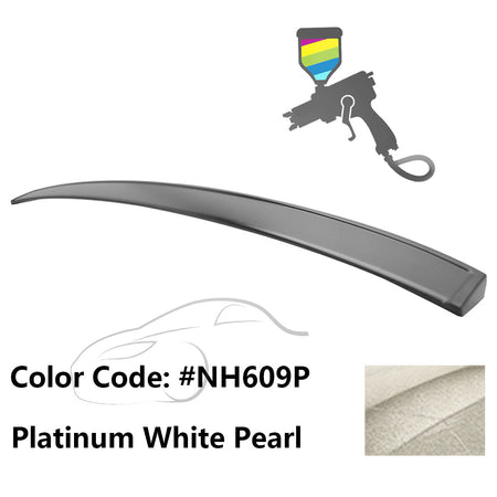 2006 - 2015 Honda Civic Sedan IKON Style Roof Spoiler PPPainted NH609P Platinum White PearlIkon Motorsports