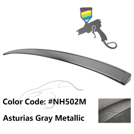 2006 - 2015 Honda Civic Sedan IKON Style Roof Spoiler PPPainted NH502M Asturias Gray MetallicIkon Motorsports