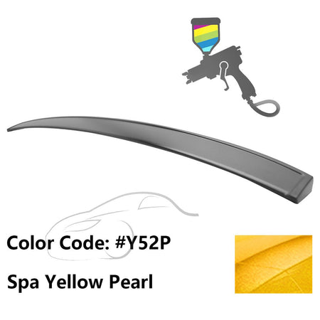 2006 - 2015 Honda Civic Sedan IKON Style Roof Spoiler PPPainted Y52P Spa Yellow PearlIkon Motorsports