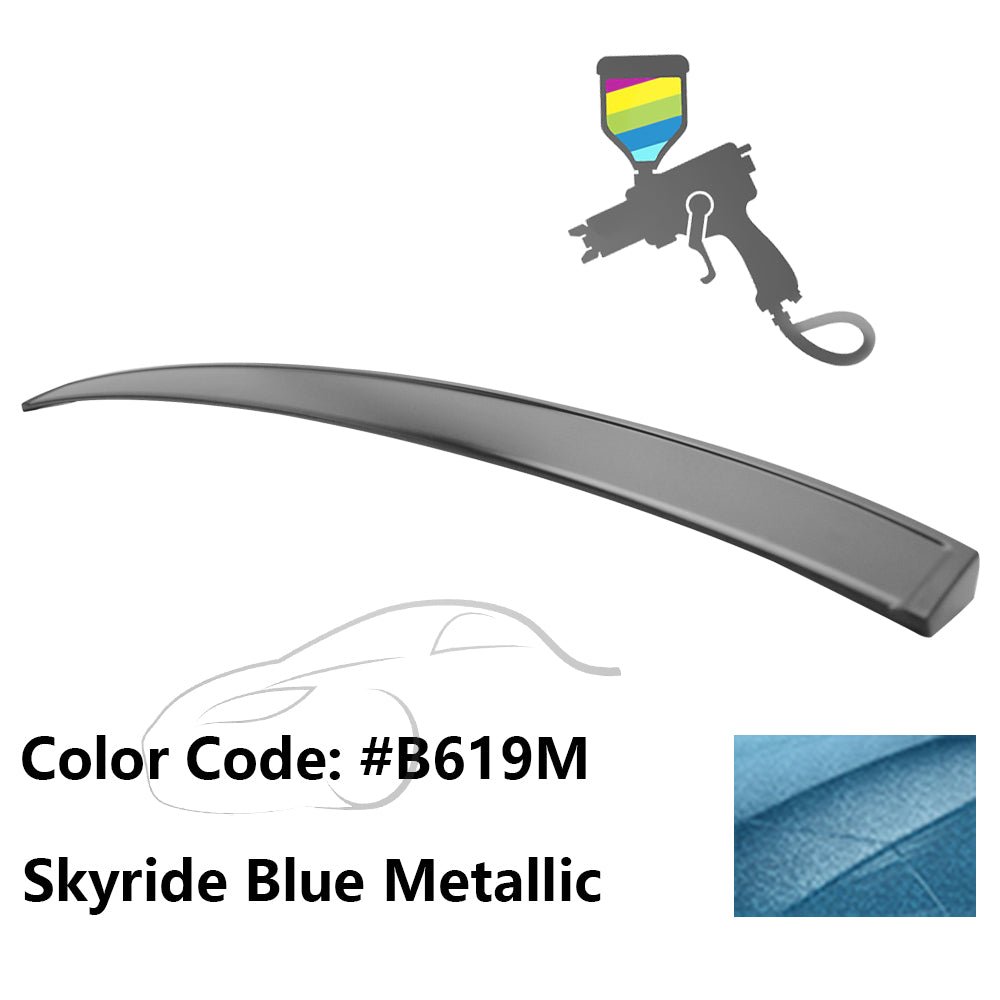 2006 - 2015 Honda Civic Sedan IKON Style Roof Spoiler PPPainted B619M Skyride Blue MetallicIkon Motorsports