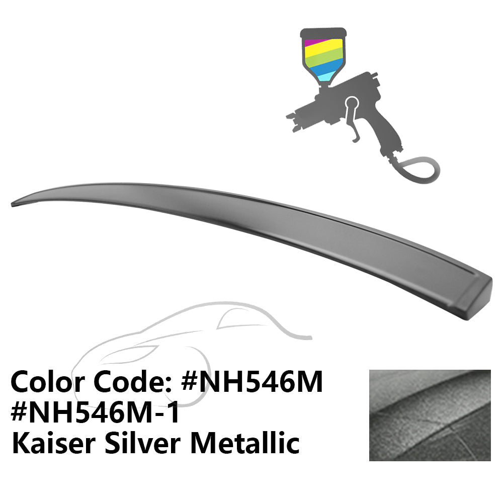 2006 - 2015 Honda Civic Sedan IKON Style Roof Spoiler PPPainted NH546M, NH546M - 1 Kaiser Silver MetallicIkon Motorsports