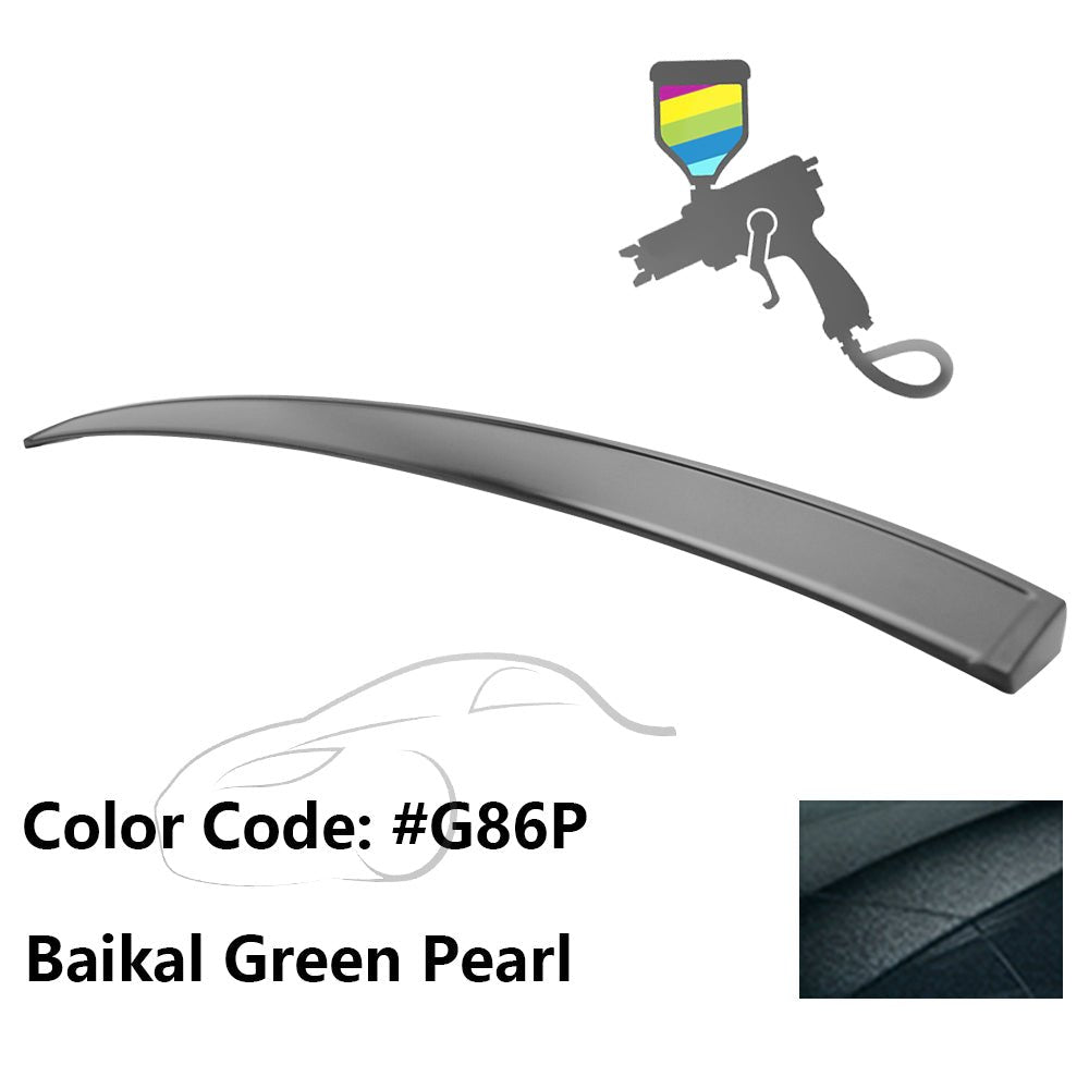 2006 - 2015 Honda Civic Sedan IKON Style Roof Spoiler PPPainted G86P Baikal Green PearlIkon Motorsports
