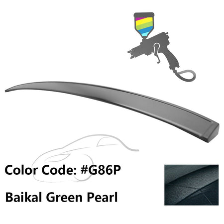 2006 - 2015 Honda Civic Sedan IKON Style Roof Spoiler PPPainted G86P Baikal Green PearlIkon Motorsports