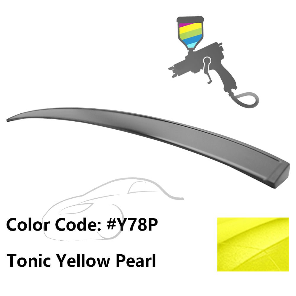 2006 - 2015 Honda Civic Sedan IKON Style Roof Spoiler PPPainted Y78P Tonic Yellow PearlIkon Motorsports