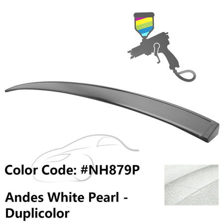 2006 - 2015 Honda Civic Sedan IKON Style Roof Spoiler PPPainted NH879P Andes White Pearl - DuplicolorIkon Motorsports