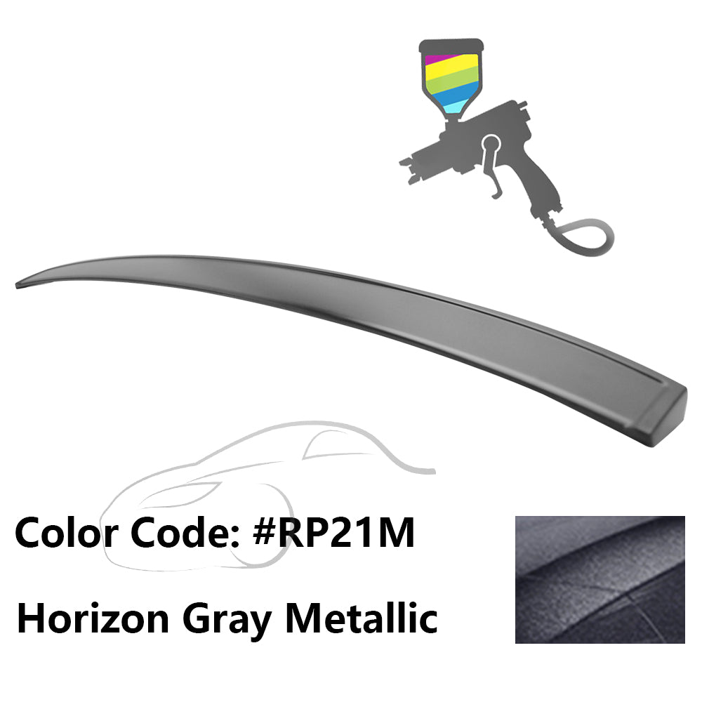 2006 - 2015 Honda Civic Sedan IKON Style Roof Spoiler PPPainted RP21M Horizon Gray MetallicIkon Motorsports