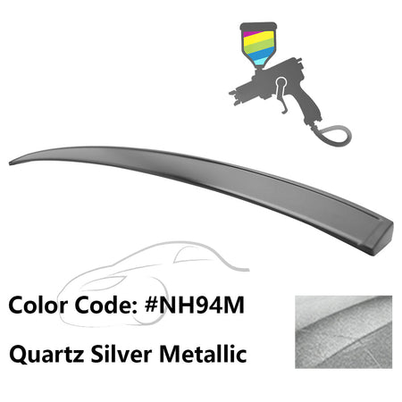 2006 - 2015 Honda Civic Sedan IKON Style Roof Spoiler PPPainted NH94M Quartz Silver MetallicIkon Motorsports
