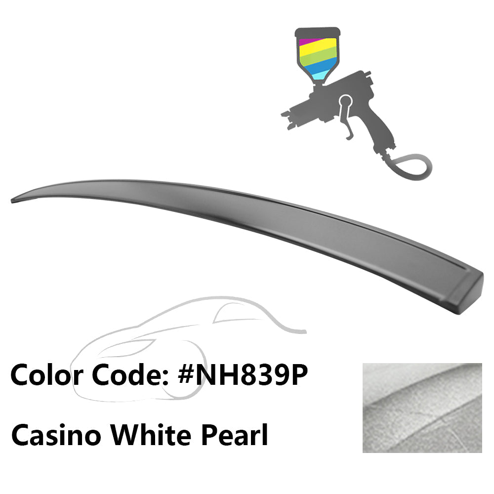 2006 - 2015 Honda Civic Sedan IKON Style Roof Spoiler PPPainted NH839P Casino White PearlIkon Motorsports