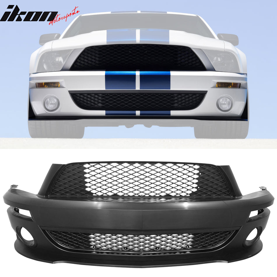 2007-2009 Ford Mustang GT500 OE Style Front Bumper Conversion Kit PP