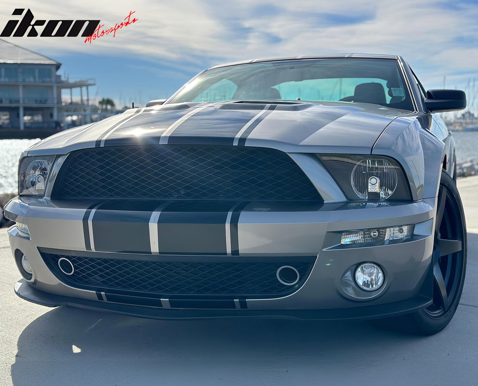 Fits 07-09 Ford Mustang GT500 GT500KR OE Style Front Bumper Valance Panel Lip