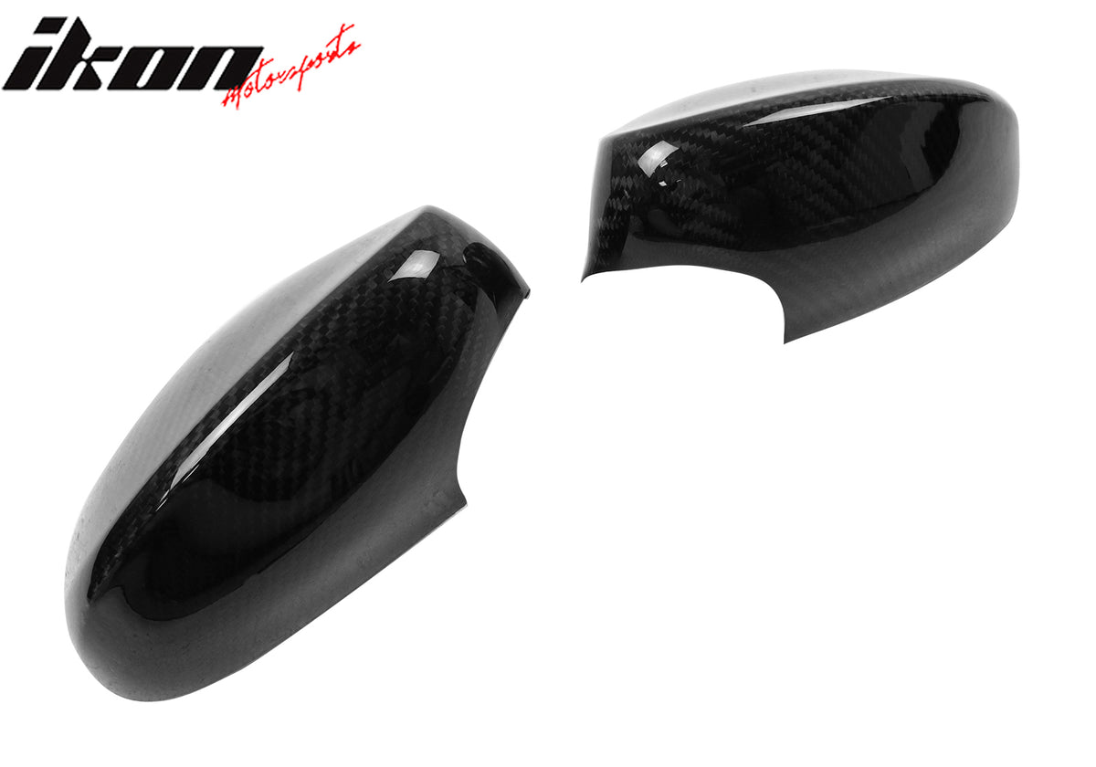 Closeout! Fits 07-09 BMW E92 3-Series Side Mirror Covers Carbon Fiber OE Style