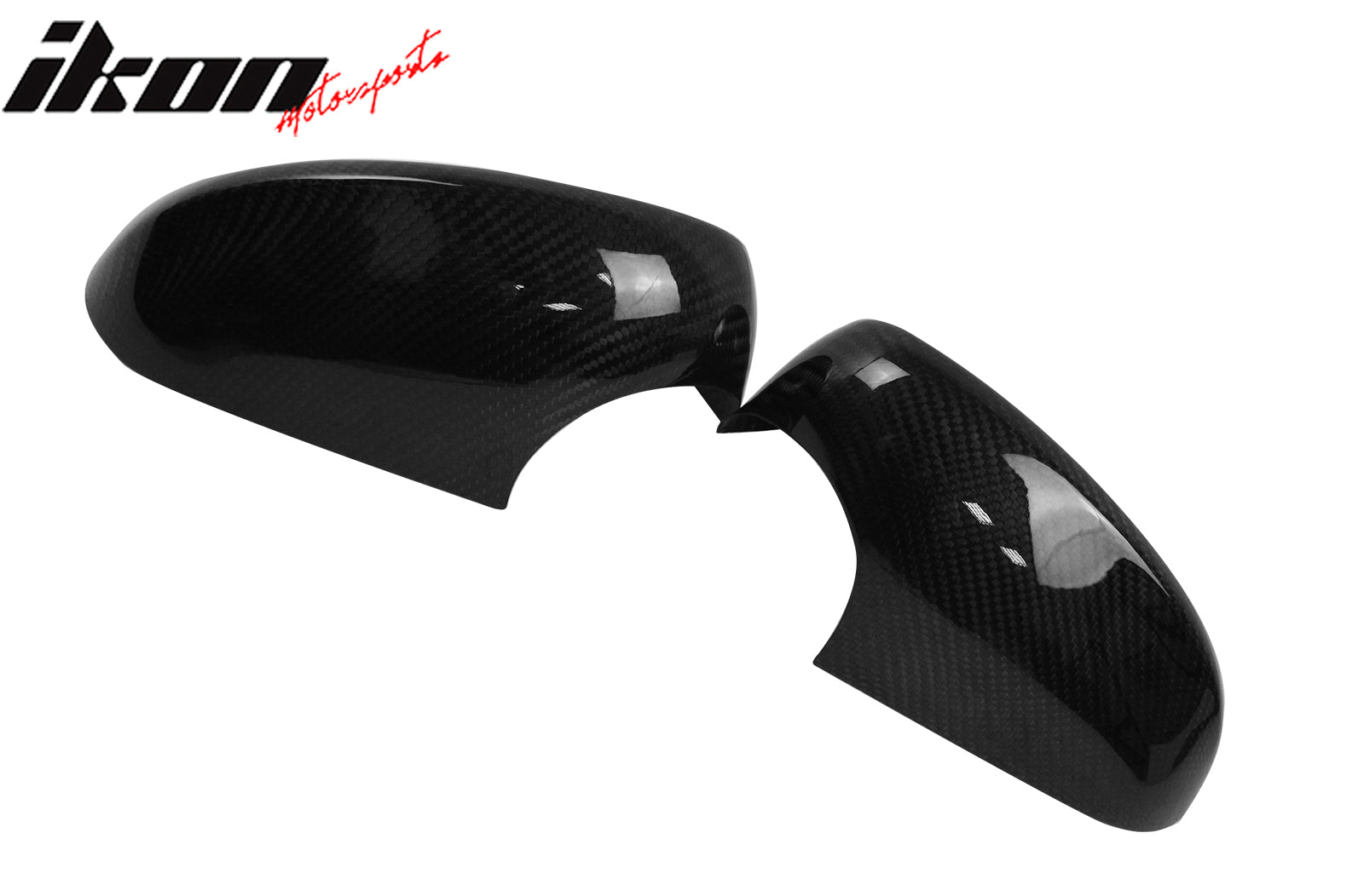 Closeout! Fits 07-09 BMW E92 3-Series Side Mirror Covers Carbon Fiber OE Style