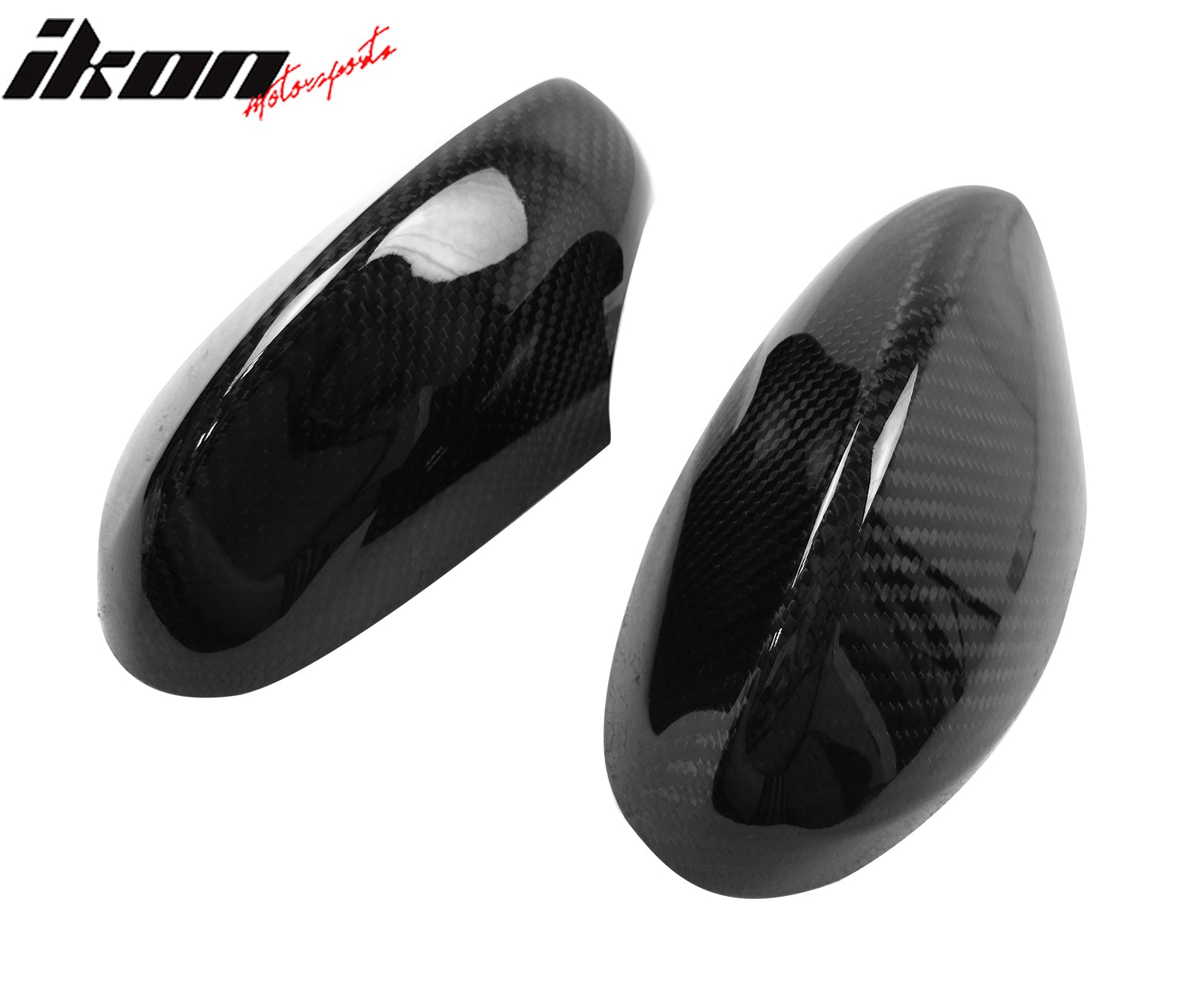 Closeout! Fits 07-09 BMW E92 3-Series Side Mirror Covers Carbon Fiber OE Style