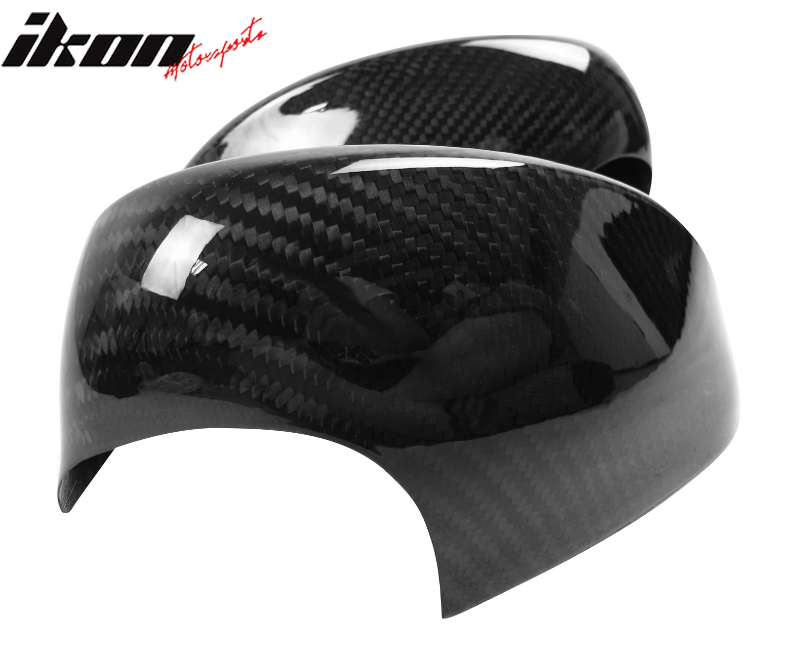 Closeout! Fits 07-09 BMW E92 3-Series Side Mirror Covers Carbon Fiber OE Style