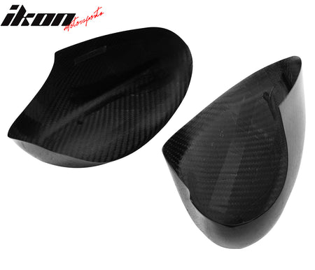 Closeout! Fits 07-09 BMW E92 3-Series Side Mirror Covers Carbon Fiber OE Style