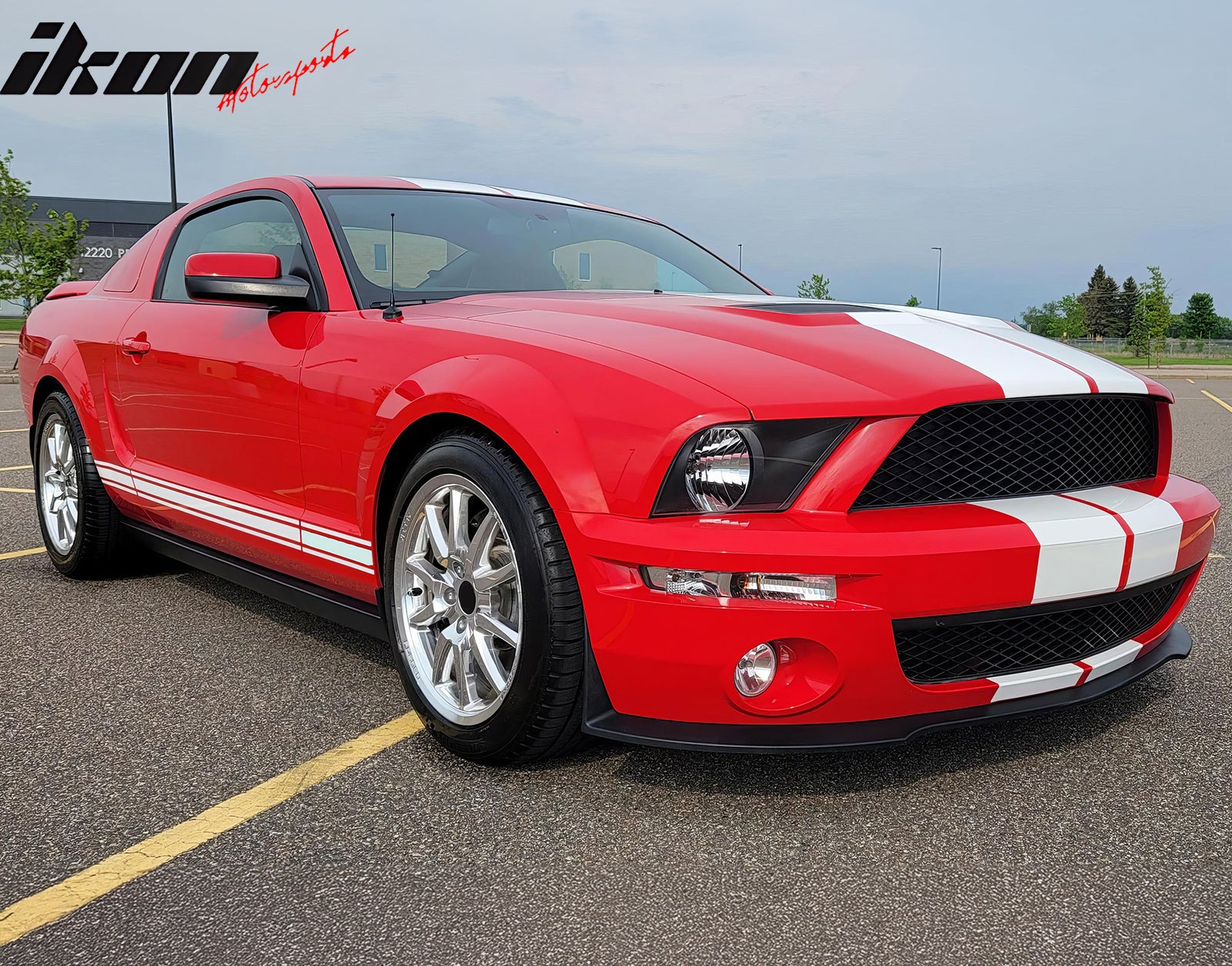 Fits 07-09 Ford Mustang Shelby GT500 OE Style Front Bumper Lower Mesh Grille ABS