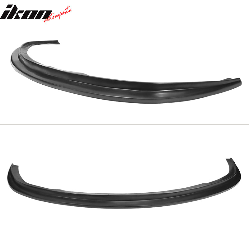 Front Bumper Lip Compatible With 2007-2009 Nissan Altima, MDA Style Black PU Front Lip Splitter Finisher Under Chin Spoiler Add On by IKON MOTORSPORTS, 2008