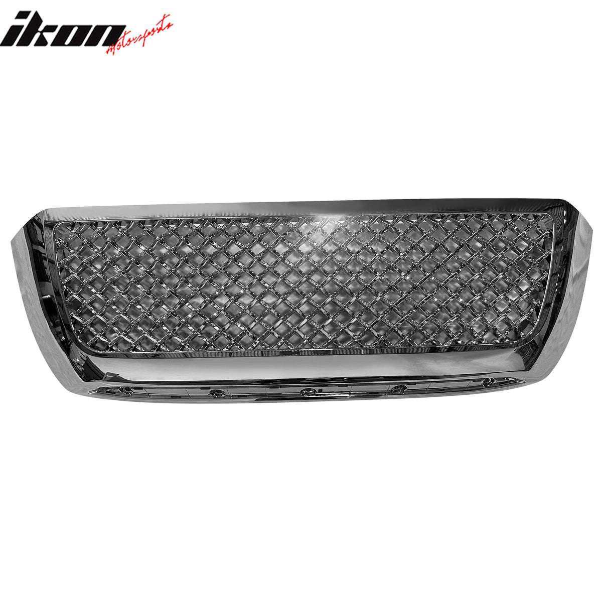 2007 - 2009 Toyota Tundra Mesh Style Front Bumper Grille Chrome ABSIkon Motorsports