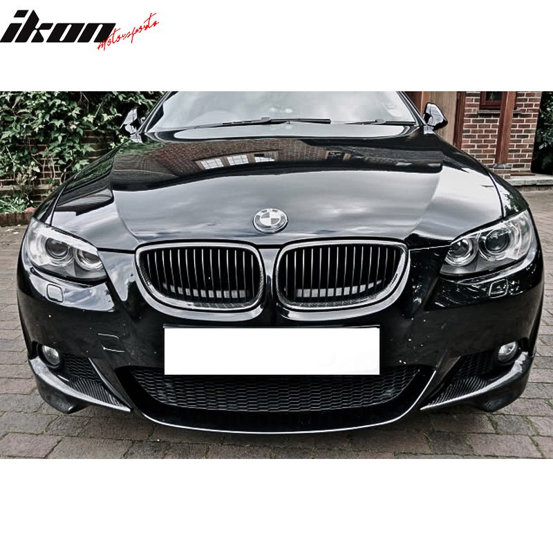 2007 - 2010 BMW E92 M - Tech M - Sport Front Bumper Lip Carbon Fiber CFCarbon FiberIkon Motorsports
