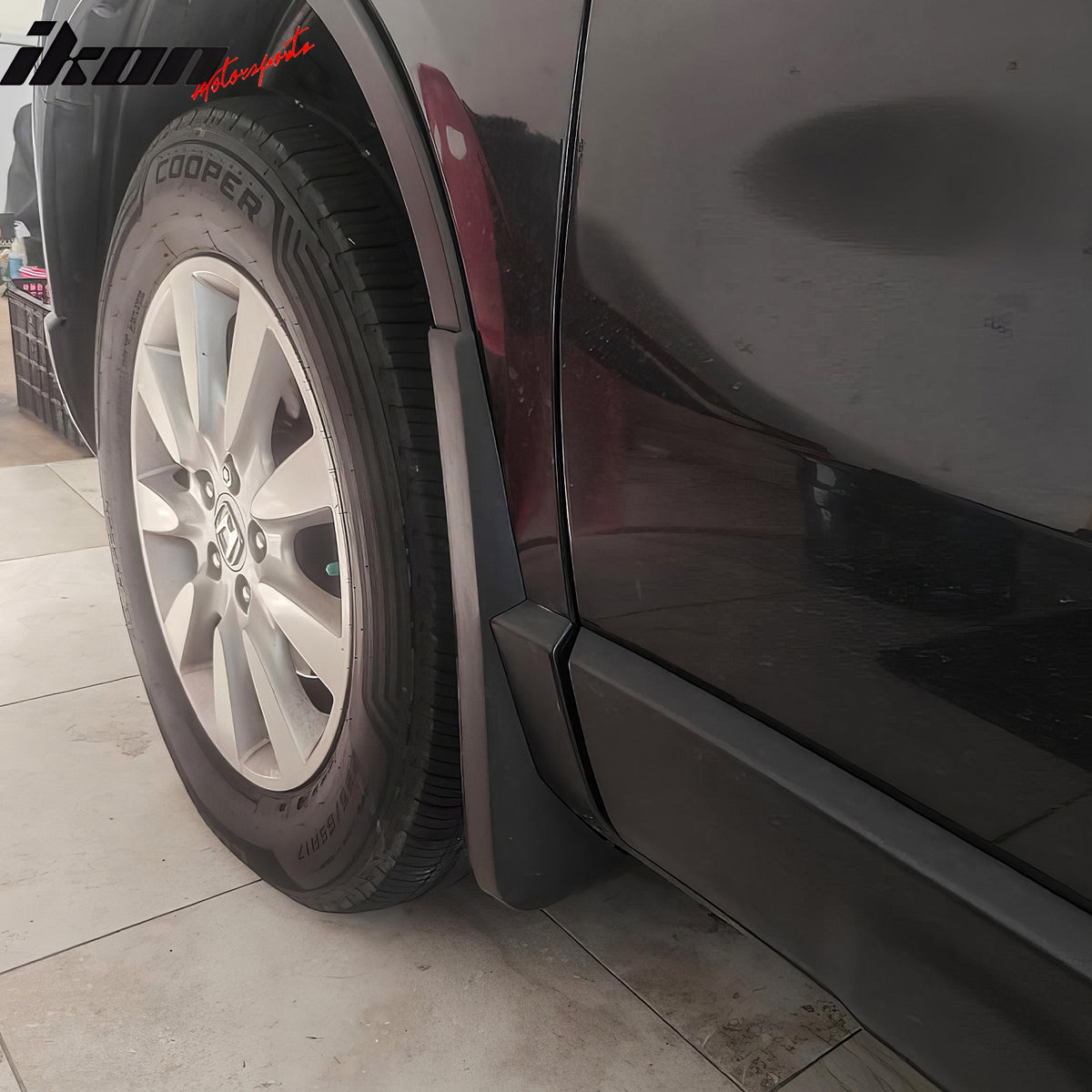 Fits 07-11 Honda CR-V Front & Rear Fender Mud Flaps Wheel Arch Splash Guards PP