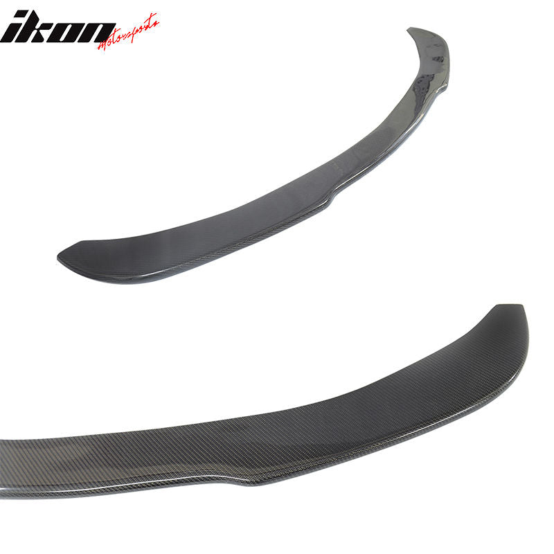 Real Carbon Fiber Front Bumper Lip Compatible With 2007-2011 BMW 1 Series 1M E87 by IKON MOTORSPORTS