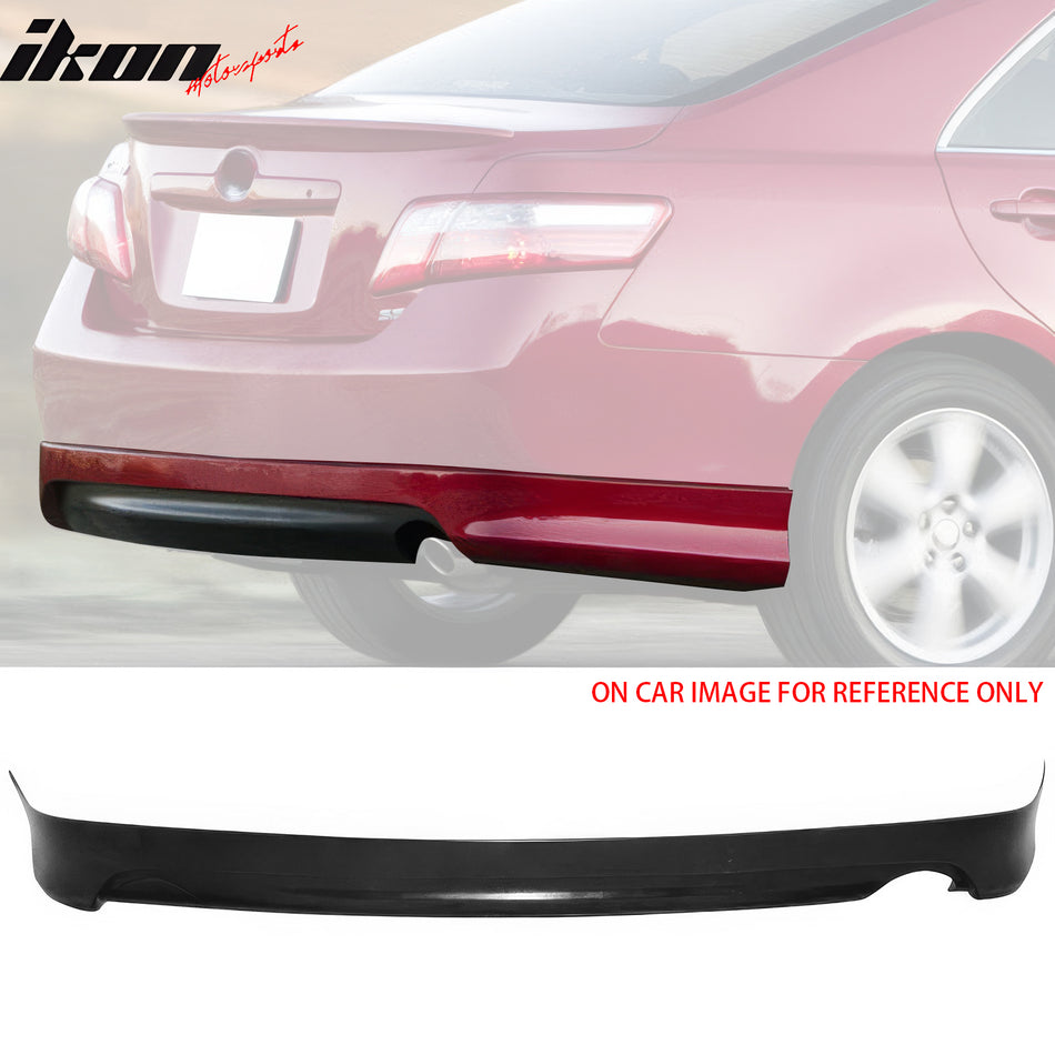 2007-2011 Toyota Camry SE Style Rear Bumper Lip Lower Spoiler Black PU