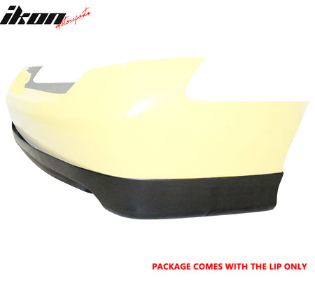 For 07-11 Toyota Camry SE Style Rear Bumper Lip Lower Spoiler Guard Unpainted PU