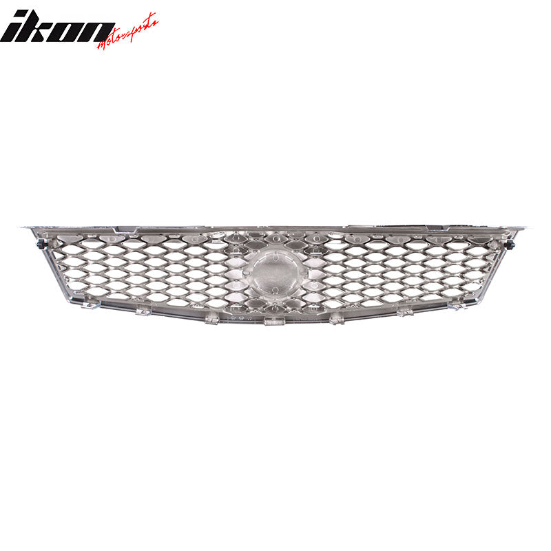 Fits 07-12 Nissan Sentra ABS OE Style Front Mesh Upper Grille Hood Grill Cover