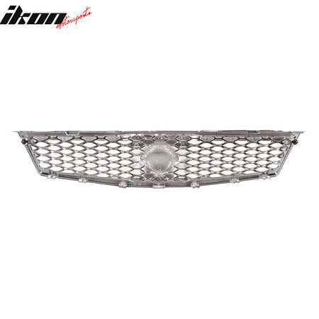 Fits 07-12 Nissan Sentra ABS OE Style Front Mesh Upper Grille Hood Grill Cover