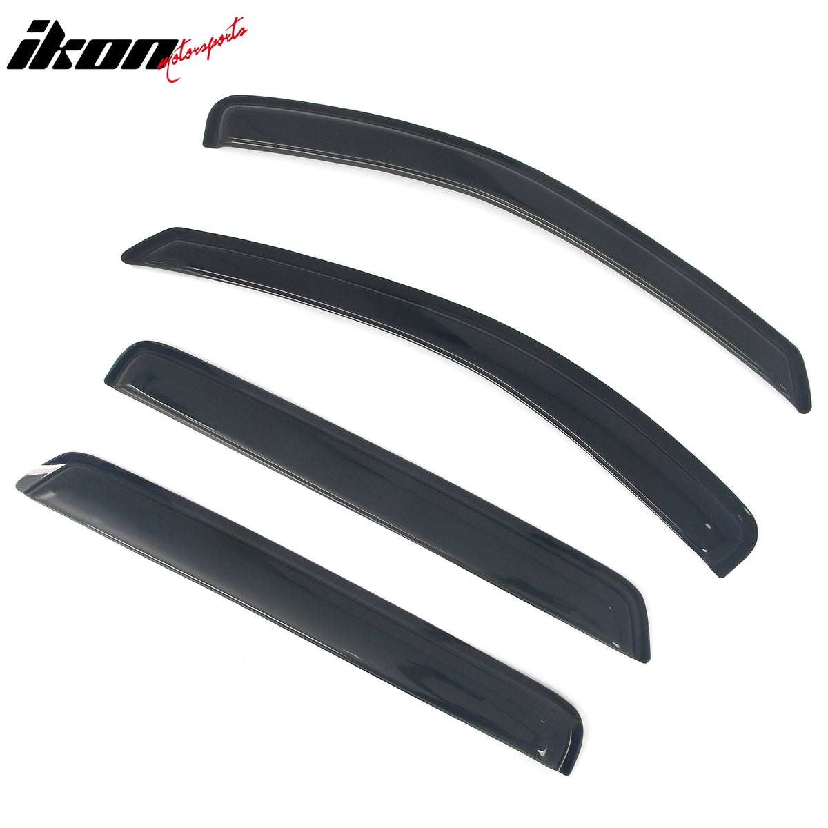 Fits 07-12 Hyundai Santa Fe Acrylic Window Visors 4Pc Set